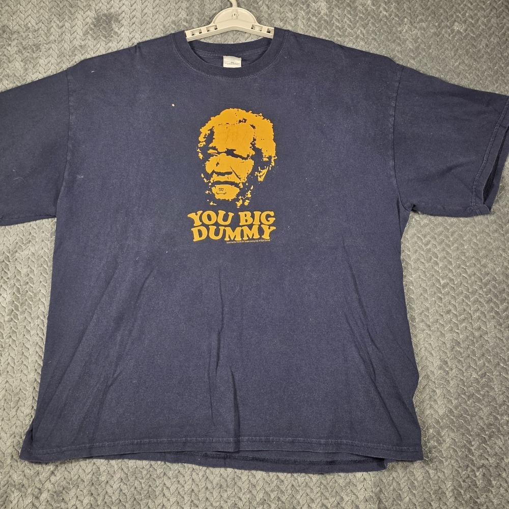 Sanford And Son Redd Foxx You‎ Big Dummy 2004 Vintage Men's T-Shirt 2XL Gildan